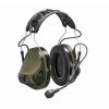 Активные тактические беспроводные наушники 3M PELTOR ComTac VII (MT14H41A-300EU GN), OD Green, вертикальные, с микрофоном