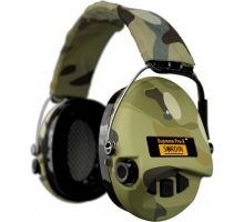 Активные наушники для стрельбы Sordin Supreme Pro-X LED Multicam 75302-X-08-S