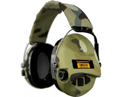 Активні навушники для стрільби Sordin Supreme Pro-X LED Multicam
