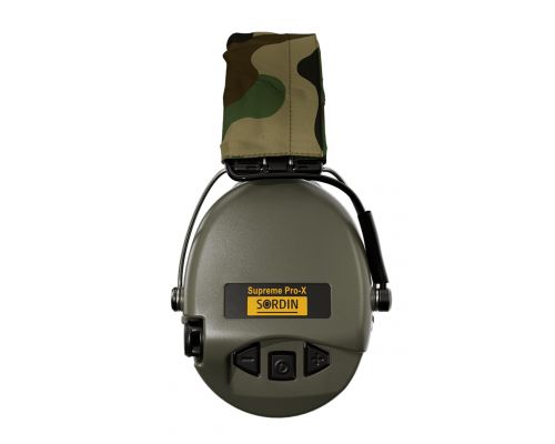 Активні навушники для стрільби Sordin Supreme Pro-X LED Olive 75302-X-07-S Активні навушники для стрільби Sordin Supreme Pro-X LED Olive 75302-X-07-S
