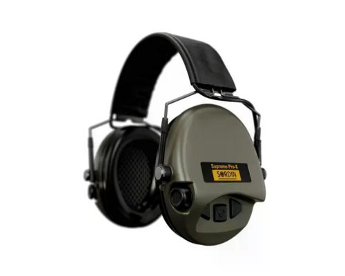 Активные наушники для стрільби Sordin Supreme Pro-X Slim (Olive) Активные наушники для стрільби Sordin Supreme Pro-X Slim (Olive)