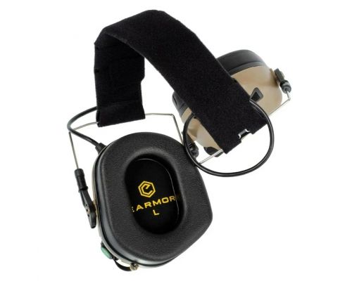Активные защитные наушники Earmor M31 MOD3 (TN) Tan Активные защитные наушники Earmor M31 MOD3 (TN) Tan