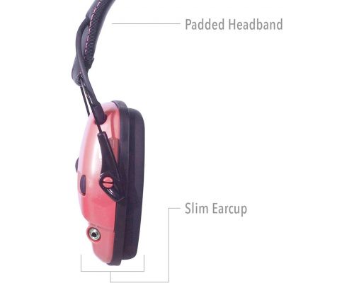 Активные наушники Impact Sport R-02523 Pink Howard Leight Активные наушники Impact Sport R-02523 Pink Howard Leight