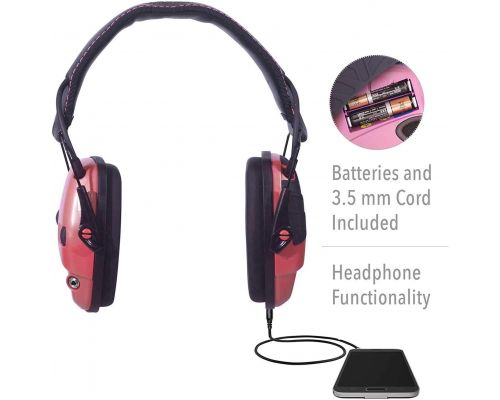 Активные наушники Impact Sport R-02523 Pink Howard Leight Активные наушники Impact Sport R-02523 Pink Howard Leight
