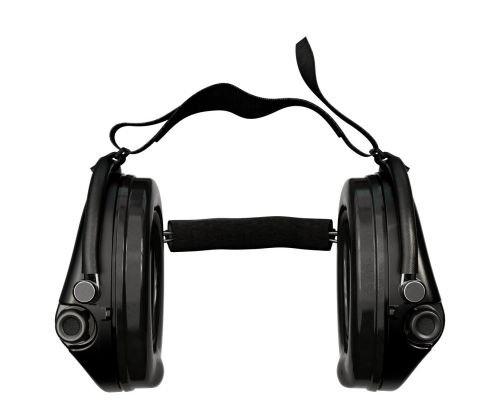 Активные наушники для стрельбы Sordin Supreme Pro Neckband Black с задним держателем под шлем Активные наушники для стрельбы Sordin Supreme Pro Neckband Black с задним держателем под шлем