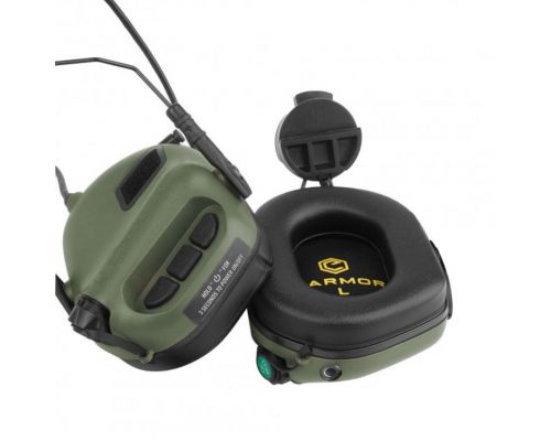 Активные защитные наушники Earmor M31H (FG) Olive Активные защитные наушники Earmor M31H (FG) Olive