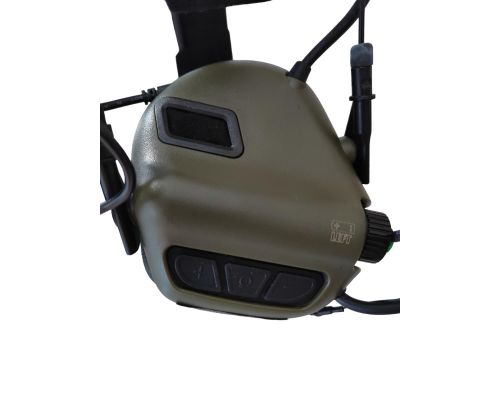 Активные защитные наушники Earmor M32 MARK3 (FG) Olive Mil-Std Активные защитные наушники Earmor M32 MARK3 (FG) Olive Mil-Std