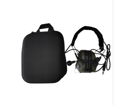 Активные защитные наушники Earmor M32 MARK3 (FG) Olive Mil-Std Активные защитные наушники Earmor M32 MARK3 (FG) Olive Mil-Std
