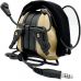 Активные защитные наушники с гарнитурой Earmor M32 MOD4 (TN) Tan