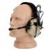 Активные защитные наушники с гарнитурой Earmor M32 MOD4 (TN) Tan