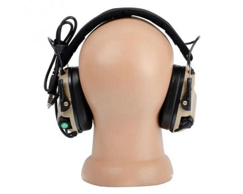 Активные защитные наушники с гарнитурой Earmor M32 MOD4 (TN) Tan Активные защитные наушники с гарнитурой Earmor M32 MOD4 (TN) Tan