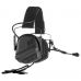 Активные защитные наушники Earmor M32 PLUS (BK) Black с гарнитурой