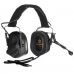 Активные защитные наушники Earmor M32 PLUS (BK) Black с гарнитурой