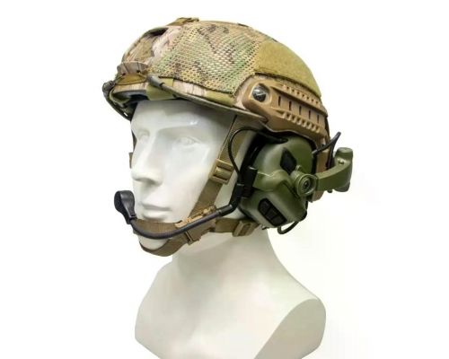Активні захисні навушники з гарнітурою та адаптером Earmor M32X Mark3 (FG) Olive Активні захисні навушники з гарнітурою та адаптером Earmor M32X Mark3 (FG) Olive
