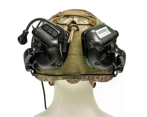 Активні захисні навушники з гарнітурою та адаптером Earmor M32X Mark3 (FG) Olive Активні захисні навушники з гарнітурою та адаптером Earmor M32X Mark3 (FG) Olive