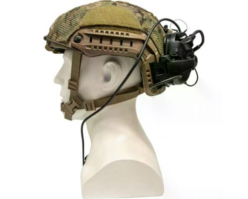 Активні захисні навушники з гарнітурою та адаптером Earmor M32X Mark3 (FG) Olive Активні захисні навушники з гарнітурою та адаптером Earmor M32X Mark3 (FG) Olive