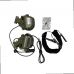 Активні захисні навушники з гарнітурою та адаптером Earmor M32X Mark3 (FG) Olive
