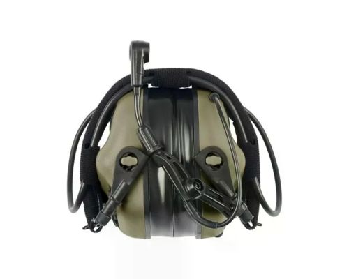 Активні захисні навушники Earmor M32X PLUS (FG) Olive з гарнітурою та кріпленням на шолом Активні захисні навушники Earmor M32X PLUS (FG) Olive з гарнітурою та кріпленням на шолом