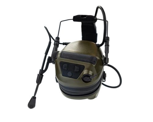 Активні захисні навушники Earmor M33 (FG) Olive з Bluetooth та гарнітурою