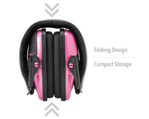 Активные защитные наушники Howard Leight Impact Sport R-02533 Youth/Adult Berry Pink Активные защитные наушники Howard Leight Impact Sport R-02533 Youth/Adult Berry Pink