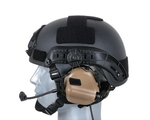 Активні захисні навушники з гарнітурою та адаптером Earmor M32H MOD4 (TN) Tan Активні захисні навушники з гарнітурою та адаптером Earmor M32H MOD4 (TN) Tan