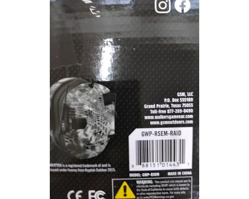 Активные защитные наушники Walker's Razor Slim Kryptek Raid (raid) Активные защитные наушники Walker's Razor Slim Kryptek Raid (raid)