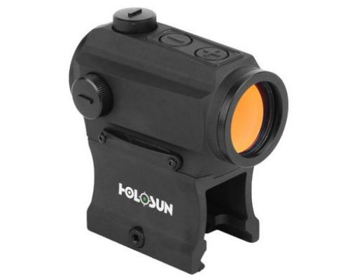 Коллиматорный прицел Holosun HE403B-GR Elite Green Dot Sight с низким креплением и высокий крепление 1/3 Co-Witness Коллиматорный прицел Holosun HE403B-GR Elite Green Dot Sight с низким креплением и высокий крепление 1/3 Co-Witness