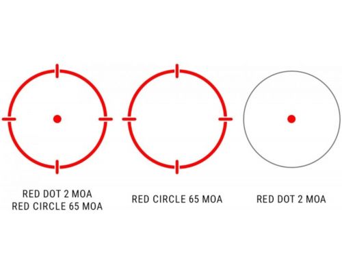 Коліматорний приціл Holosun OPEN REFLEX HS510C 2MOA (red dot) із сонячною батареєю Коліматорний приціл Holosun OPEN REFLEX HS510C 2MOA (red dot) із сонячною батареєю