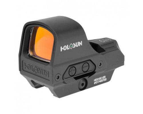 Коллиматорный прицел Holosun OPEN ELITE HE510C 2MOA (green dot) с солнечной батареей Коллиматорный прицел Holosun OPEN ELITE HE510C 2MOA (green dot) с солнечной батареей
