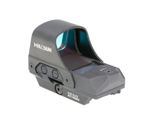 Коллиматорный прицел Holosun OPEN ELITE HE510C 2MOA (green dot) с солнечной батареей Коллиматорный прицел Holosun OPEN ELITE HE510C 2MOA (green dot) с солнечной батареей