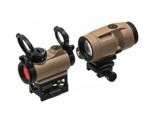 Коллиматорный прицел SigSauer Romeo-MSR с увеличителем Juliet3-Micro 1-3X FDE Коллиматорный прицел SigSauer Romeo-MSR с увеличителем Juliet3-Micro 1-3X FDE