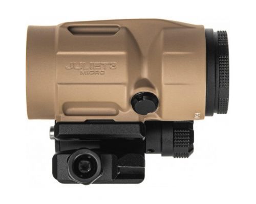 Коллиматорный прицел SigSauer Romeo-MSR с увеличителем Juliet3-Micro 1-3X FDE Коллиматорный прицел SigSauer Romeo-MSR с увеличителем Juliet3-Micro 1-3X FDE