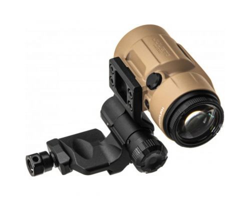 Коллиматорный прицел SigSauer Romeo-MSR с увеличителем Juliet3-Micro 1-3X FDE Коллиматорный прицел SigSauer Romeo-MSR с увеличителем Juliet3-Micro 1-3X FDE