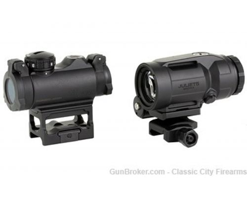 Коліматорний приціл SigSauer Romeo-MSR зі збільшувачем Juliet5-Micro 1-5X Коліматорний приціл SigSauer Romeo-MSR зі збільшувачем Juliet5-Micro 1-5X