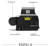 Коліматорний приціл EOTech EXPS2-0 Blk