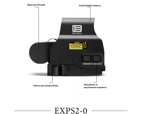 Коліматорний приціл EOTech EXPS2-0 Blk
