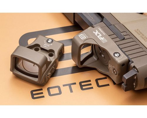 Коліматорний приціл пістолетний EOTech EFLX Mini 3MOA Tan