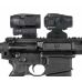 Коліматорний приціл SigSauer Romeo MSR Gen2 RedDot зі збільшувачем Juliet3-Micro 1-3X SORJMSR101