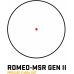Коліматорний приціл SigSauer Romeo MSR Gen2 RedDot зі збільшувачем Juliet5-Micro 1-5X SORJMSR501