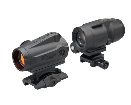 Коліматорний приціл SigSauer Romeo5 Gen2 RedDot зі збільшувачем Juliet3-Micro 1-3X SORJ5101