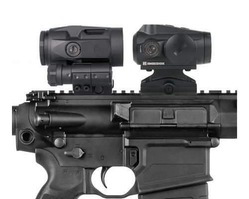 Коліматорний приціл SigSauer Romeo5 Gen2 RedDot зі збільшувачем Juliet3-Micro 1-3X SORJ5101