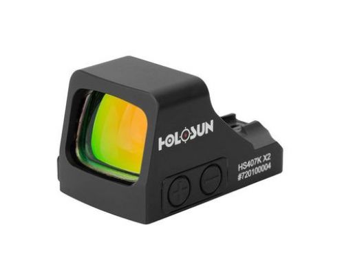 Субкомпактный пистолетный коллиматорный прицел Holosun Open Reflex HS407K X2 6MOA Субкомпактный пистолетный коллиматорный прицел Holosun Open Reflex HS407K X2 6MOA