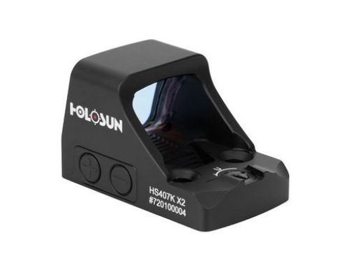 Субкомпактный пистолетный коллиматорный прицел Holosun Open Reflex HS407K X2 6MOA Субкомпактный пистолетный коллиматорный прицел Holosun Open Reflex HS407K X2 6MOA
