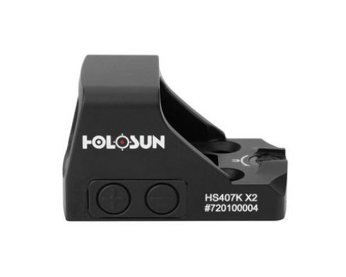 Субкомпактный пистолетный коллиматорный прицел Holosun Open Reflex HS407K X2 6MOA Субкомпактный пистолетный коллиматорный прицел Holosun Open Reflex HS407K X2 6MOA