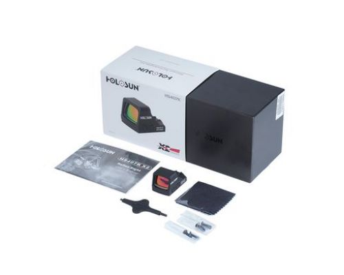 Субкомпактный пистолетный коллиматорный прицел Holosun Open Reflex HS407K X2 6MOA Субкомпактный пистолетный коллиматорный прицел Holosun Open Reflex HS407K X2 6MOA