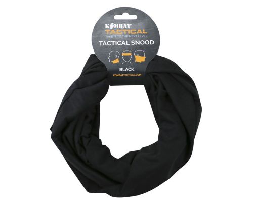 Баф KOMBAT UK Tactical Snood черный Баф KOMBAT UK Tactical Snood черный