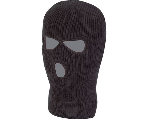 Балаклава KOMBAT UK 3 Hole Balaclava черная Балаклава KOMBAT UK 3 Hole Balaclava черная