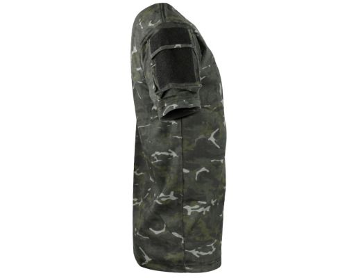 Футболка тактическая KOMBAT UK TACTICAL T-SHIRT мультикам черный L Футболка тактическая KOMBAT UK TACTICAL T-SHIRT мультикам черный L
