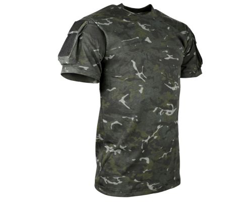 Футболка тактическая KOMBAT UK TACTICAL T-SHIRT мультикам черный XXXL Футболка тактическая KOMBAT UK TACTICAL T-SHIRT мультикам черный XXXL