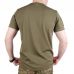 Футболка Kiborg Tactical Coolpass хаки с велкро панелями для шевронов